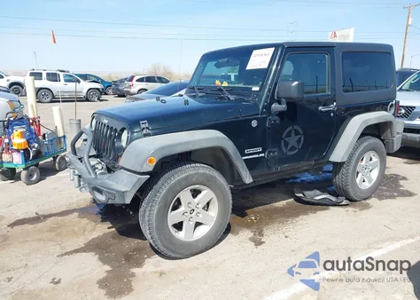 2012 Jeep Wrangler Sport из США, поврежденный, VIN 1C4AJWAG6CL201467